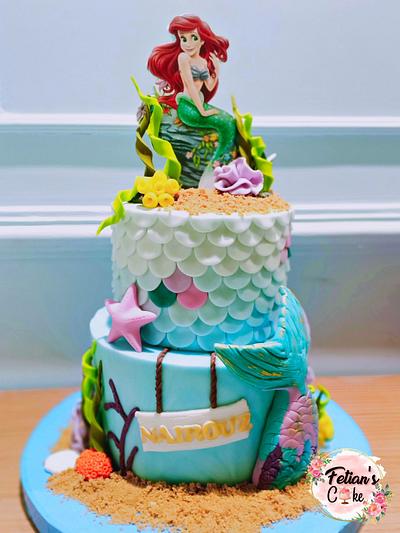 Mermaid birthday cake - Cake by Fetian 