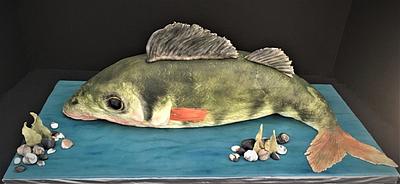 Fish on water cake - Cake by Sweet Art Cakes