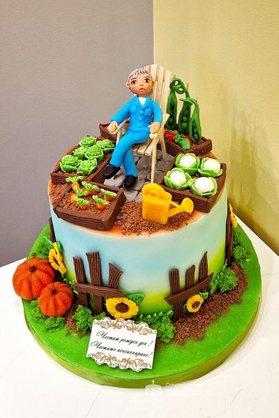 Vegetable garden - Cake by Nora Yoncheva