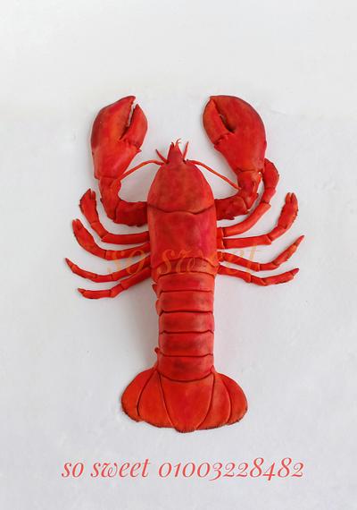 Lobster figure - Cake by SoSweetbyAlaaElLithy