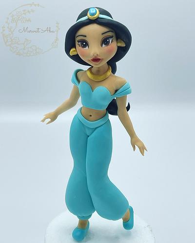 Princess Jasmine 💙 - Cake by Mervat Abu
