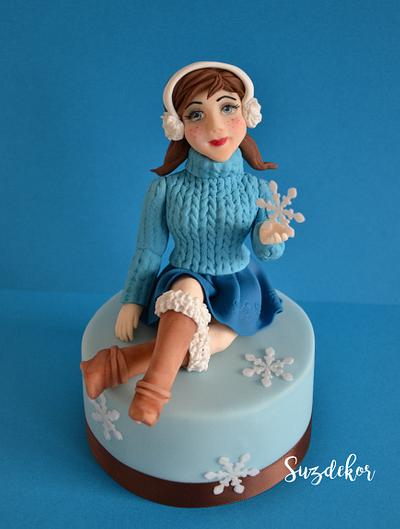 Winter Girl - Cake by Susanne Zöchling