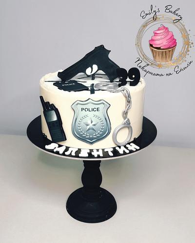 Police cake - Cake by Emily's Bakery