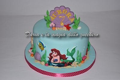 Disney little mermaid cake - Cake by Daria Albanese