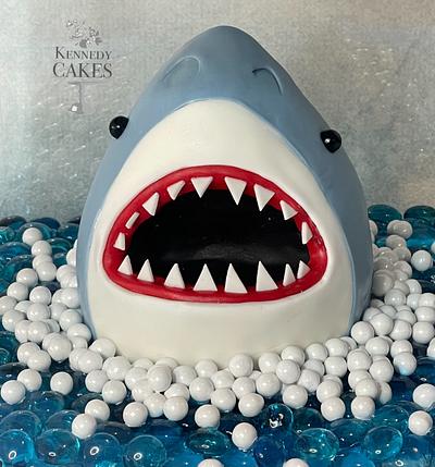 SHARK WEEK! - Cake by Jenny Kennedy Jenny's Haute Cakes