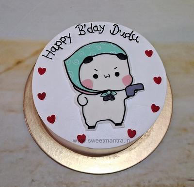 Happy Birthday Dudu cake - Cake by Sweet Mantra Homemade Customized Cakes Pune