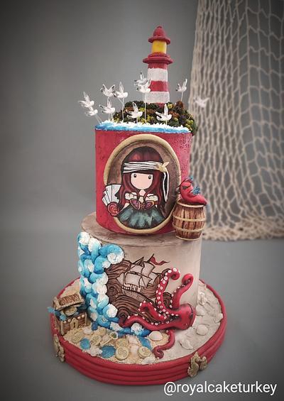 Handpainted cake - Cake by Royalcake 