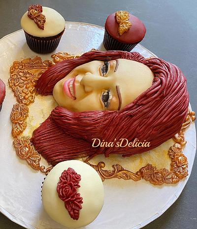 Sculpture face cake  - Cake by Dinadiab