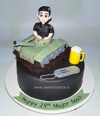 Army Man cake - Cake by Sweet Mantra Homemade Customized Cakes Pune