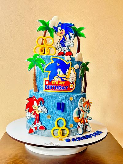 Super sonic cake - Cake by DaraCakes