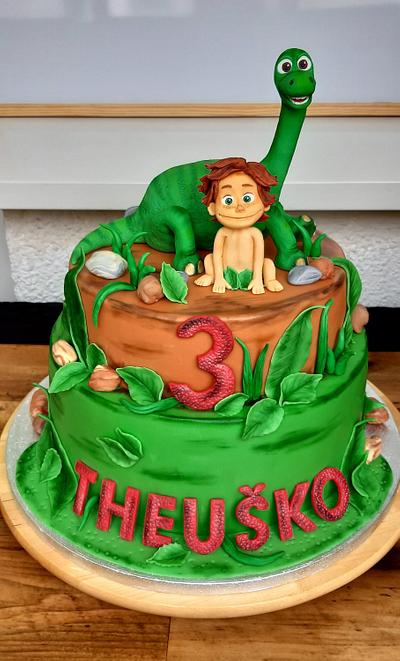 The Good Dinosaur - Cake by Veronicakes