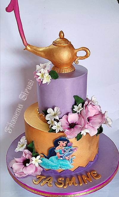 Jasmine birthday cake  - Cake by Filomena
