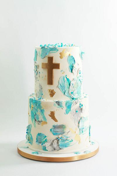 Christening cake - Cake by Sweet Avenue Cakery