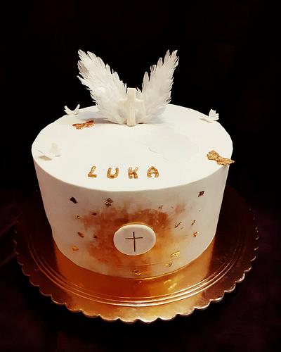 First communion cake - Cake by Cakes_bytea