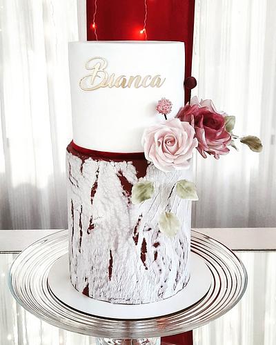Bianca's cake  - Cake by Silvia Caballero