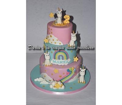 Unicorn cake - Cake by Daria Albanese