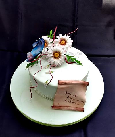 My butterfly - Cake by  Diana Aluaş