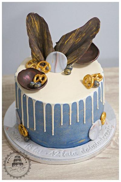 60 th birthday cake - Cake by Paula
