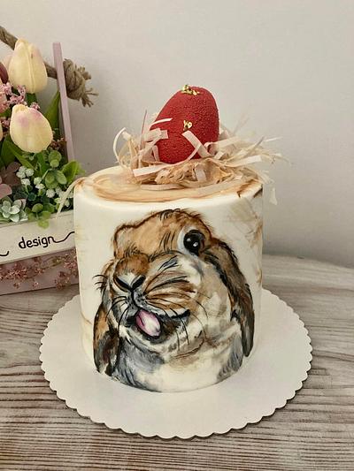 Bunny cake - Cake by Krisztina Szalaba