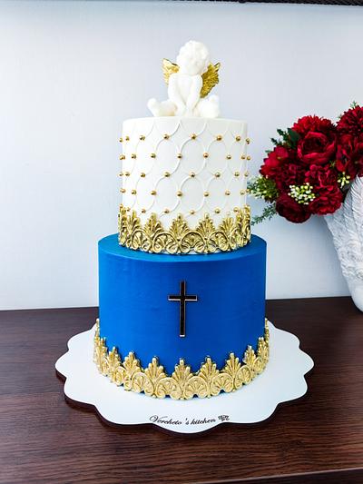 Christening cake - Cake by Vyara Blagoeva 