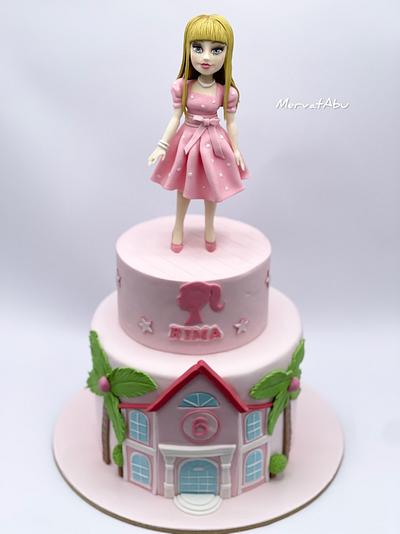 Barbie cake - Cake by Mervat Abu