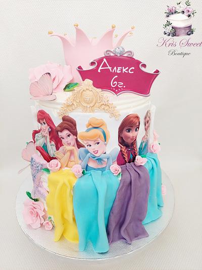 Disney princess cake - Cake by Kristina Mineva