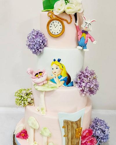 Alice in Wonderland - Cake by Simona