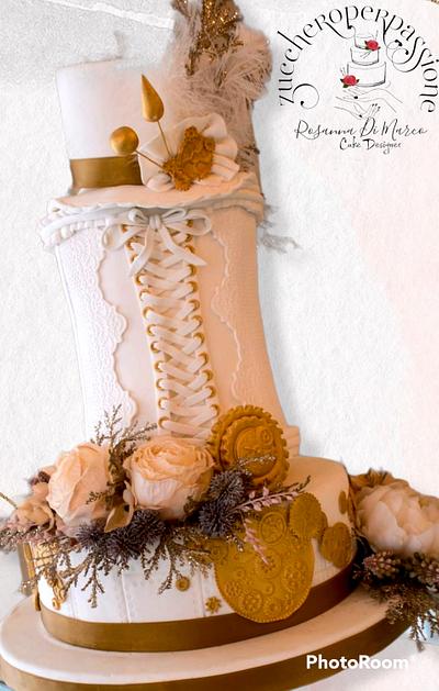 Wedding Steampunk Cake - Cake by zuccheroperpassione