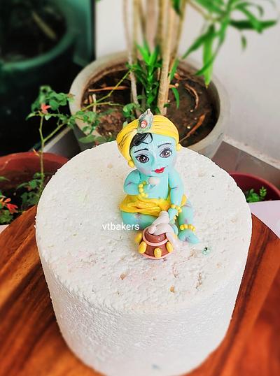 Sugar paste Krishna - Cake by Arti trivedi