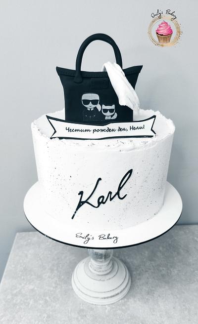 Karl Lagerfeld  - Cake by Emily's Bakery