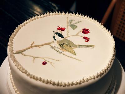 Audubon Bird Cake - Cake by Cakes By Skooby