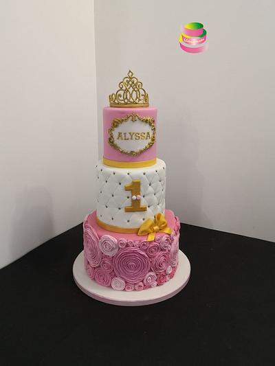 First birthday cake - Cake by Ruth - Gatoandcake
