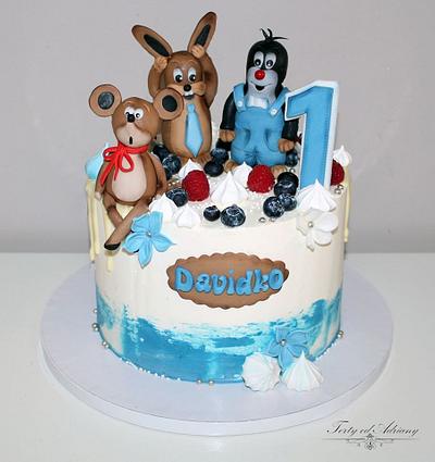 Mole and his friends - Cake by Adriana12