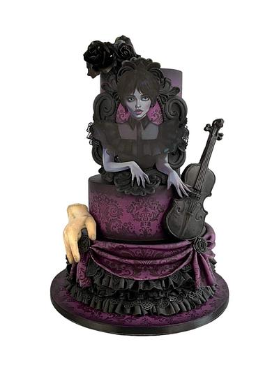 Addams cake - Cake by Cindy Sauvage 