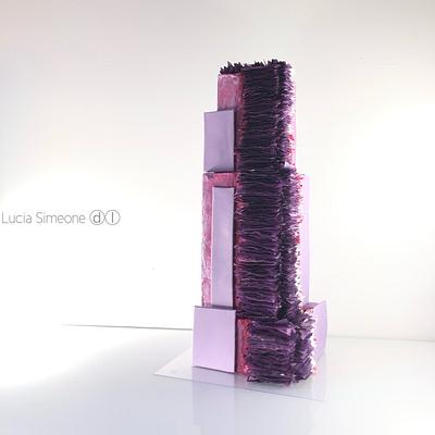 Purple - Cake by Lucia Simeone