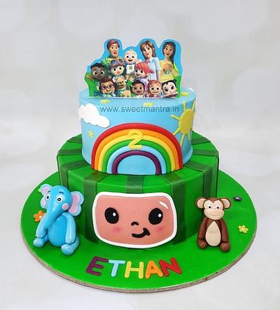 Cocomelon friends cake - Cake by Sweet Mantra Homemade Customized Cakes Pune