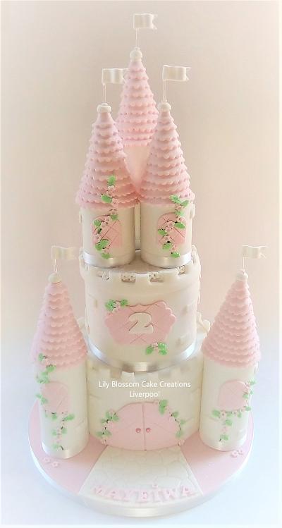 Princess Castle Cake - Cake by Lily Blossom Cake Creations