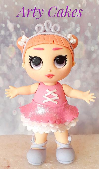 Lol surprise doll figure  - Cake by Arty cakes