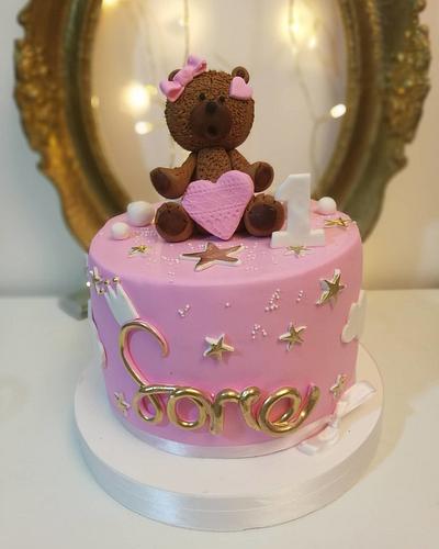 Brown bear cake - Cake by AzraTorte