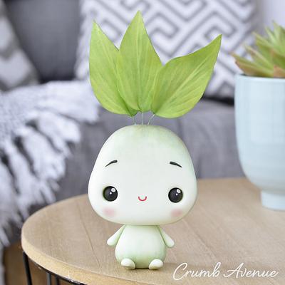Little Plant Cake Topper - Cake by Crumb Avenue