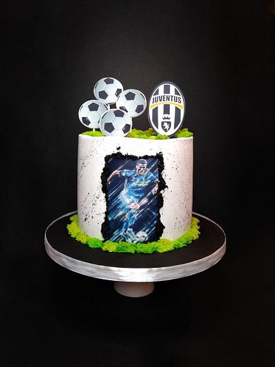 Football theme - Cake by Dari Karafizieva