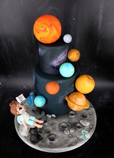 Solar System Cake  - Cake by Arianna