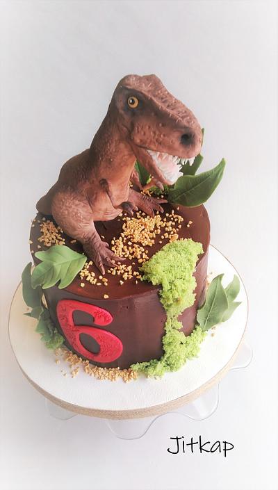 T-rex cake - Cake by Jitkap