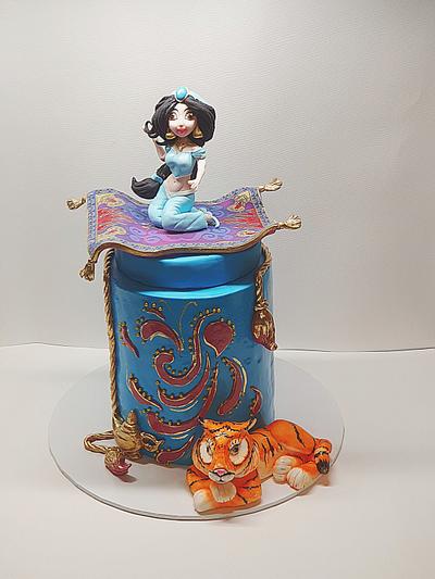Princess Jasmine cake - Cake by The Custom Piece of Cake