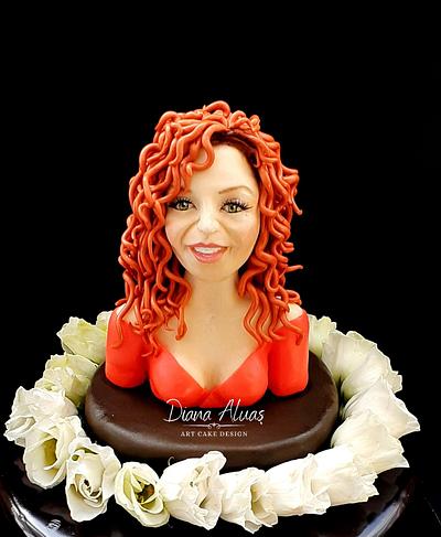 Lady - Cake by  Diana Aluaş