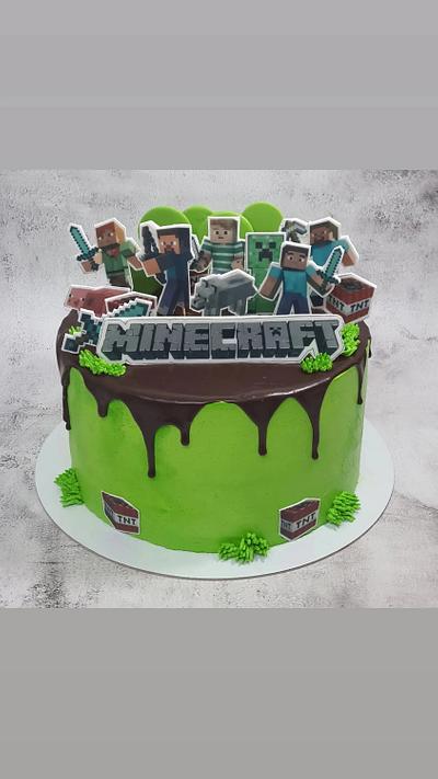 Minecraft cake - Cake by Torte Sweet Nina