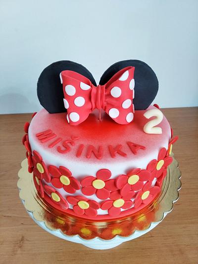 Minnie mouse cake - Cake by Vebi cakes