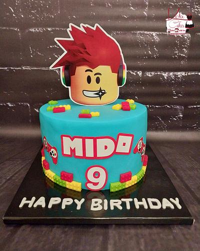 ROBLOX - Decorated Cake by Desislavako - CakesDecor