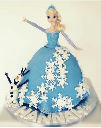 Frozen Doll Cake - Cake by Sugar by Rachel