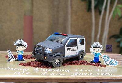 Police Car Cake - Cake by Ms. V